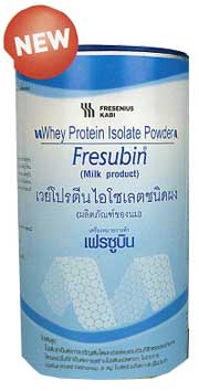 Fresubin Whey Protein Isolate เฟรซูบิน เวย์โปรตีน ไฮโซเลต 300g.