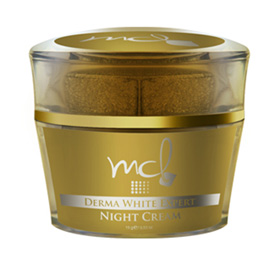 รูปภาพของ MCL Derma White Expert Night Cream 15g. หรือ MCL Absolute White Cream (ใหญ่)