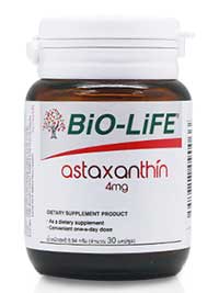 รูปภาพของ Bio-Life Astaxanthin 4mg. 30cap ไบโอ-ไลฟ์ สารสกัดสาหร่ายแดง
