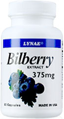 รูปภาพของ Lynae Bilberry Extract 375mg. 60cap