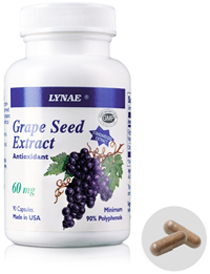 รูปภาพของ Lynae Grape Seed Extract 50mg. 90cap