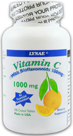 Lynae Vitamin C with Bioflavonoids 100mg. 30เม็ด (เล็ก)