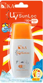 รูปภาพของ KA UV SunLoc SPF50 PA+++ 30ml. สีขาว (White) 