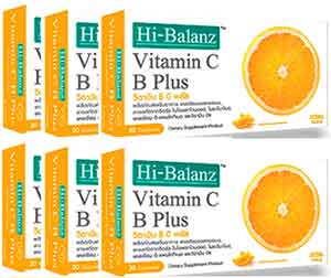 Hi-Balanz Vitamin C B Plus (30capX6กล่อง)