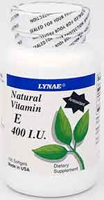 Lynae Natural Vitamin E 400 iu 100cap