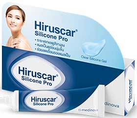 Hiruscar Silicone Pro 4g. ลดรอยแผลเป็น