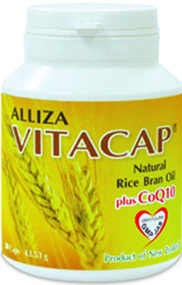 รูปภาพของ Alliza Vitacap Natural Rice Bran Oil Plus CoQ10 30cap