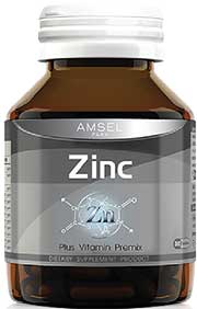 รูปภาพของ Amsel Zinc Vitamin Premix 30cap แอมเซล ซิงค์ พลัส วิตามินพรีมิกซ์