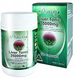 รูปภาพของ Ausway Liver Tonic 35000 mg ดีท๊อกซ์ตับ100cap