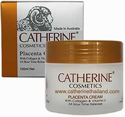 รูปภาพของ Catherine Cosmetics Placenta with Collagen and Vitamin E 100ml. สำหรับผิวแห้ง-ผิวผสม