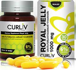 รูปภาพของ Curliv Royal Jelly นมผึ้ง 30แคปซูล