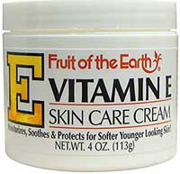Fruit of the Earth Vitamin E Skin Care Cream 113g.