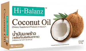 รูปภาพของ Hi-Balanz Coconut Oil 30cap น้ำมันมะพร้าวสกัดเย็น
