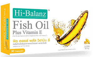 รูปภาพของ Hi-Balanz Fish Oil Plus Vitamin E 30cap พิชออยล์ น้ำมันปลา