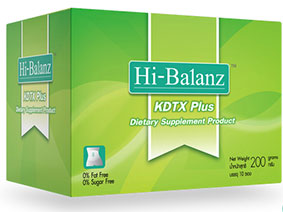 Hi-Balanz KDTX Plus (20g.x10ซอง) ไฮบาลานซ์ เคดีทีเอ็กซ์ พลัส ดีท๊อกซ์ (ใหญ่)