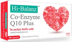 รูปภาพของ Hi-Balanz Co-Enzyme Q10 Plus 30cap โค-เอนไซม์ คิวเท็น 