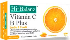 Hi-Balanz Vitamin C B Plus 30cap