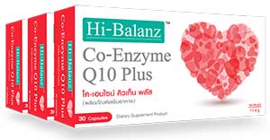 รูปภาพของ Hi-Balanz Co-Enzyme Q10 Plus (30capX3กล่อง) โค-เอนไซม์ คิวเท็น 