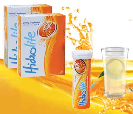 Hidrolite Ex Bloc ไฮโดรไลท์ เอ็กซ์ บล็อค 30เม็ดฟู่