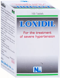 LOXIDIL Minoxidil 5mg. 100เม็ด ยาไมน็อกซิดิล