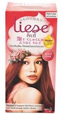 รูป Liese Jewel Pink (ลิเซ่ จิวเวล พิงค์) โฟมเปลี่ยนสีผม สีน้ำตาลสว่างเลือมชมพู