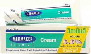 รูปภาพของ MEDMAKER Vitamin E Cream 50g. เมดเมเกอร์ วิตามิน อี ครีม