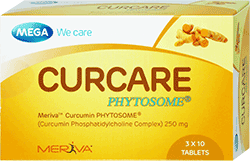 รูปภาพของ MEGA Curcare Phytosome 30เม็ด  เมก้า วี แคร์ เคอแคร์ สารสกัดขมิ้นชัน