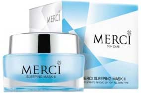 Merci sleeping Mask II สลีปปิ้งมาส์ก ทู 30g.