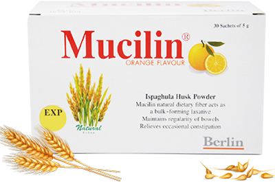 รูปภาพของ Mucilin 30ซอง รสส้ม มูซิลิน ไฟเบอร์ ช่วยระบาย ท้องผูก