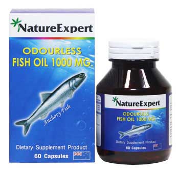 รูปภาพของ NatureExpert Odourless Fish Oil 1000mg. 60cap