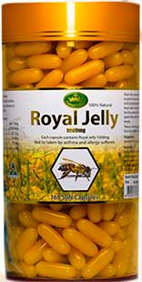 รูปภาพของ Natures King Royal Jelly 2% 1000mg 365เม็ด