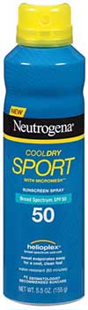 รูปภาพของ Neutrogena COOLDRY SPORT Sport Sunscreen Spray Broad Spectrum SPF50+ 155กรัม. สเปรย์กันแสงแดด