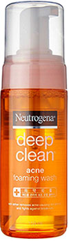 รูปภาพของ Neutrogena Deep Clean Acne Foaming Wash 150ml. สีส้ม