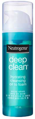 รูปภาพของ Neutrogena Deep Clean Hydrating Cleansing Oil To Foam 142ml สีฟ้า