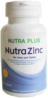 รูปภาพของ Nutra Zinc 60เม็ด