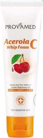 รูปภาพของ PROVAMED Acerola C Whip Foam 80g. โฟมล้างหน้า  