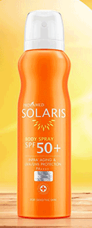 รูปภาพของ Provamed Solaris Body Spray SPF50+ 100ml.สเปรย์กันแดดสำหรับผิวกาย