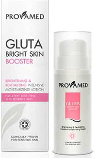 รูปภาพของ Provamed Gluta Booster Double Aura SPF30+++  200ml.(ตัวใหม่)