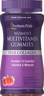 รูปภาพของ Puritan s Pride women s Multivitamin Gummies Plus Collagen 50กัมมี่