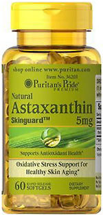 รูปภาพของ Puritan’s Pride Natural Astaxanthin 5mg. 60Caps