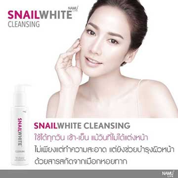 รูปภาพของ SNAIL WHITE Cleansing สเนลไวท์คลีนซิ่ง 151ml.