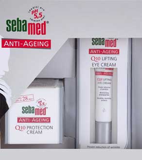 รูปภาพของ Sebamed Q10 Anti- Ageing Q10 Protection Cream 50ml + Lifting Eye Cream 15ml