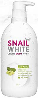 Snail White Cream Body Wash ครีมอาบน้ำสูตร ANTI-AGING ลดเลือนริ้วรอย 500ml