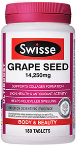 รูปภาพของ Swisse Grape Seed 14,250mg 180Tablets