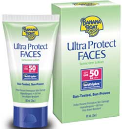 Banana Boat Ultra Protect Face Sunscreen Lotion SPF50 PA+++โลชั่นกันแดดผิวหน้าสูตร Oil Free