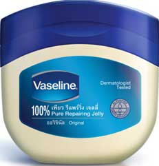 Vaseline Pure Petroleum Jelly Original 50ml. ปิโตรเลี่ยม เจลลี่