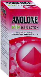 รูปภาพของ Anolone pip 0.1% lotion อะโนโลน พีไอพี 0.1% โลชั่น 60มล. ทาผิวหนังอักเสบ แก้คัน