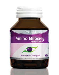 รูปภาพของ Amsel Amino Bilberry Extract Plus 30 capsules บิลเบอร์รี่สกัด