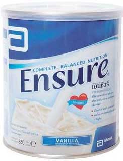 รูปภาพของ Ensure Vanilla นมเอนชัวร์ วนิลา 850กรัม