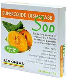 รูปภาพของ Hankinlab Superoxide Dismutase (Bioactive SOD) 30เม็ด